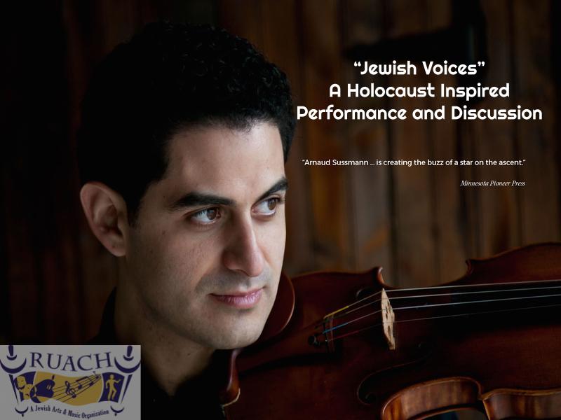 "Jewish Voices" w/Violinist Arnaud Sussmann